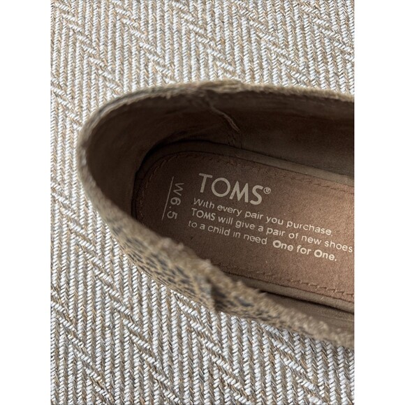 Toms Jutti Neat Loafer Womens Flat 6.5 / 37 Animal Print - Picture 7 of 8